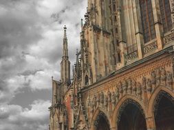 Landscape of ulm cathedral