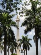 National Monument in Jakarta, Indonesia