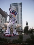 robot sculpture in Tokyo