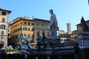 Piazza della Signoria is the main square in Florence
