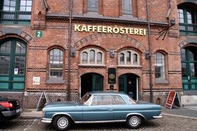 coffee roasting building