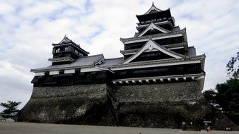 architecture of a historic castle in Japan