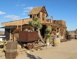 ghost town in California