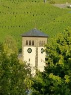 High church in the village