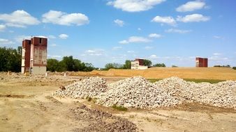ruins industrial park