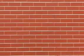 New brick wall