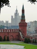 Tower of the Kremlin in Moscow