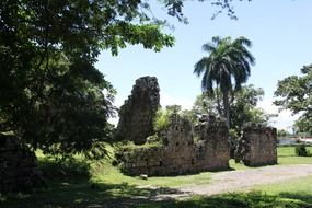 old architecture panama ruins