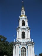 the Church of St. Nicholas in Saint-Petersburg