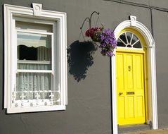 ireland yellow door