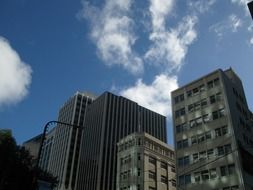 Office buildings in the city centre