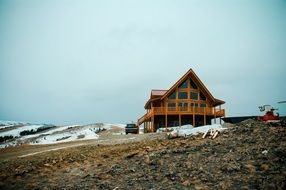 log house architecture