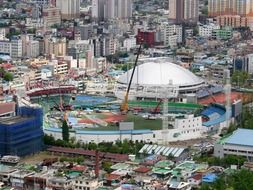 urban buildings in south korea