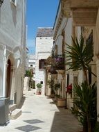 narrow street in Italy