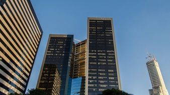 High-rise buildings of Buenos Aires