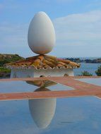 egg roof monument, spain, port ligat, Salvador DalÃ­ House Museum