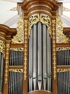 architecture of the church organ