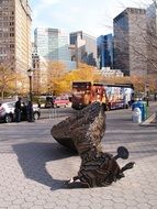 bronze sculpture in New York