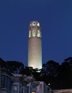 tower coit historic, san francisco