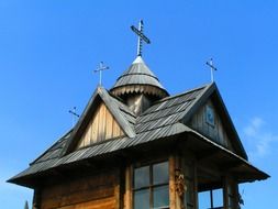 wood church building