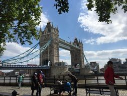 Tower bridge over the river Thames