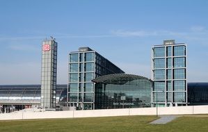 glass building of central Berlin station