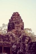 Religion stone angkor thom in Siem Reap