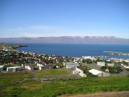 houses in Reykjavik, Iceland
