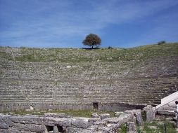 Ancient theater in the Dodoni