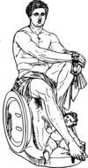 statue greek drawing