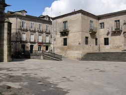 building at Plaza de Santa María
