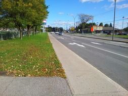 marking on a city road