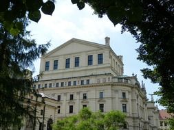 Opera House in Krakow, Poland