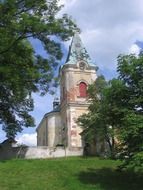 View of an old Christian church