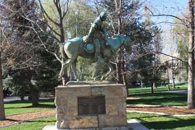 stone Monument in carson city