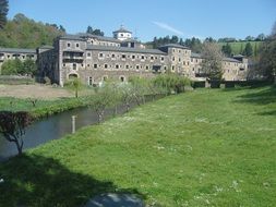 Beautiful monastery of Jakobsweg