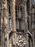 window grilles on the cathedral