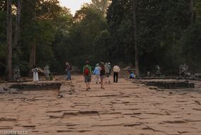 angkor thom temple cambodia