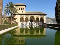 spain pool villa