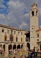 Clock tower in Dubrovnik