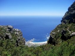 Panorama view of Camps Bay