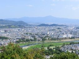 Kyoto cityscape