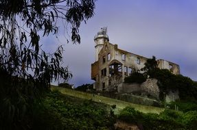 alcatraz prison is located on the island