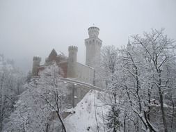 historical castle, germany