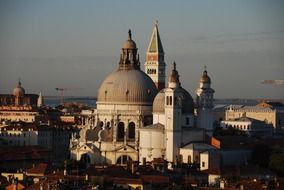 buildings in Venice ariel view