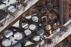 decorative lattice of Ulm Cathedral