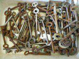 antique skeleton keys