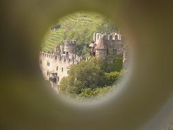 view from the telescope knight's castle