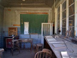 classroom ghost town bodie