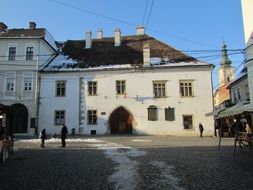 old buildings in Romania